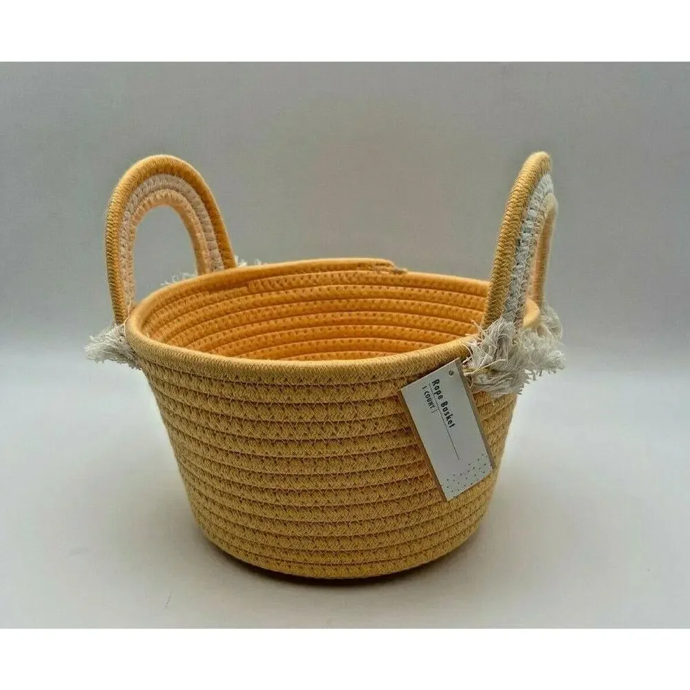 Target Bullseye Playground Rainbow Rope Basket. NEW